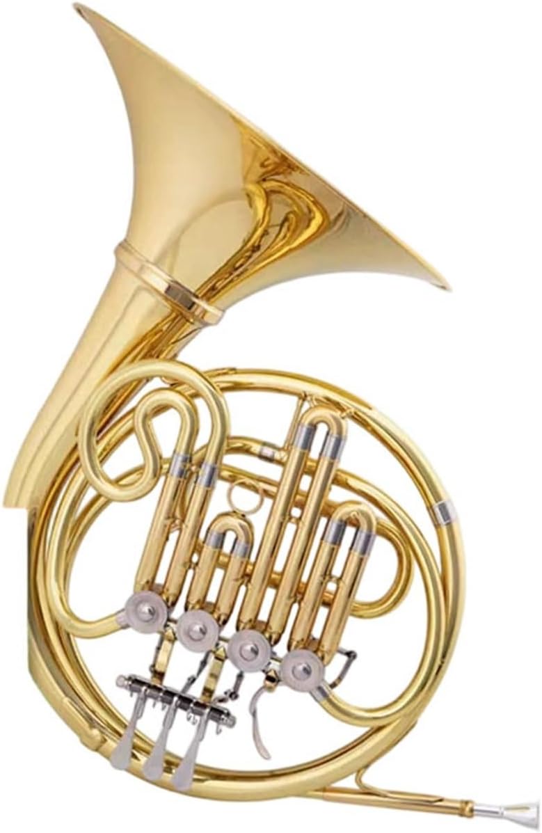 4 Key French Horn Suitable For Beginners To Play Four Key Double Row Single Split Horn F To B Flat(Single row)