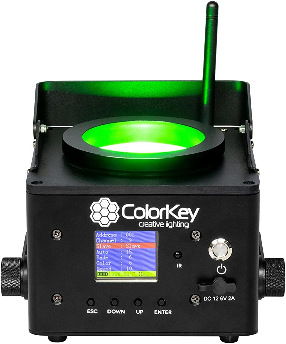 ColorKey AirPar COB Quad, Black (CKU-7050)