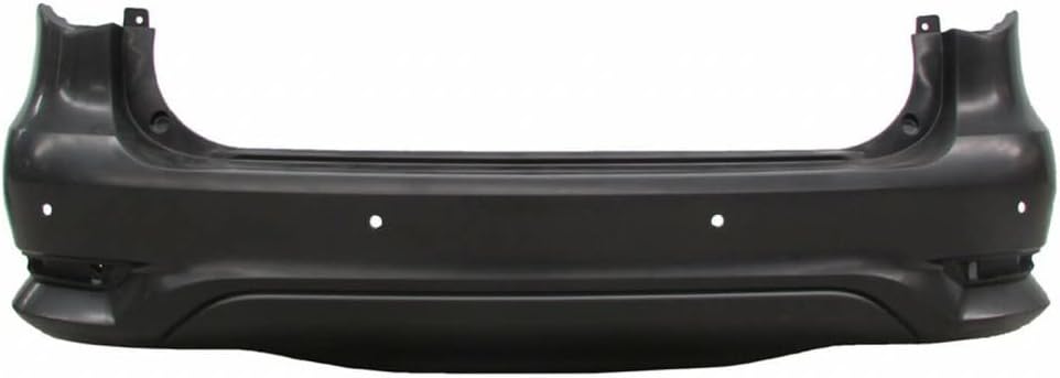 For Infiniti QX60 2016 17 18 19 2020 Bumper Cover | Rear | Prime | With Backup Collision Intervention | With Park Assist | CAPA | IN1100161 | 850229NF0H