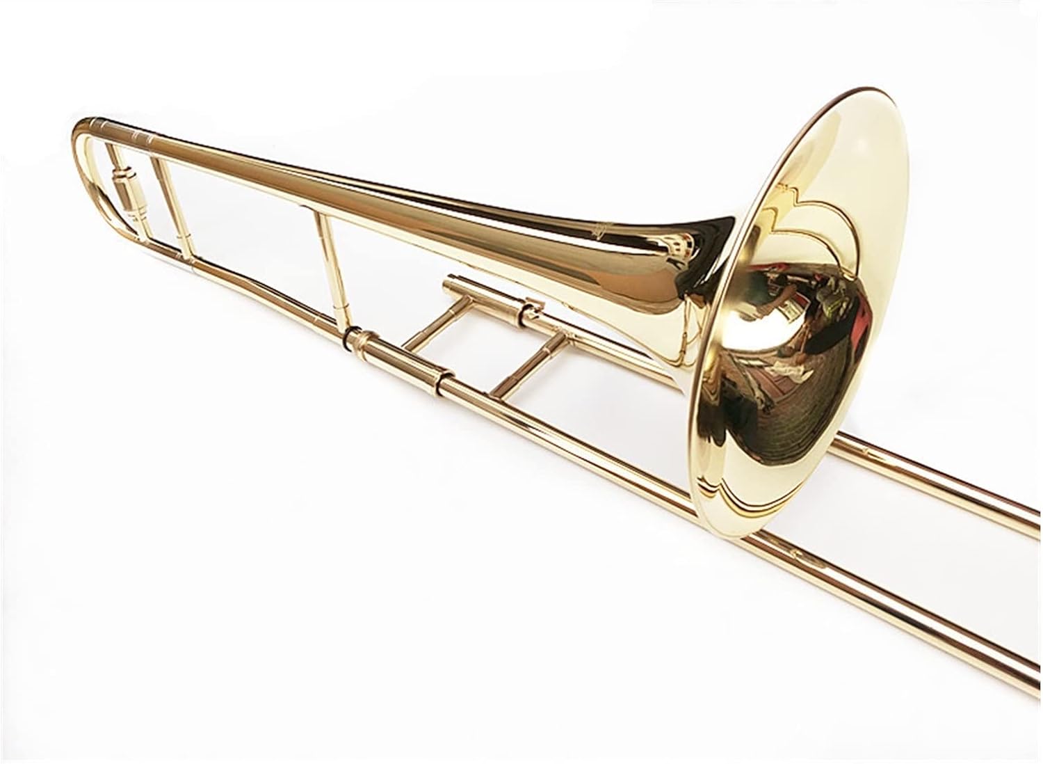 FLFL Student Trombone B Flat Tenor Trombone Brass is Suitable for Playing