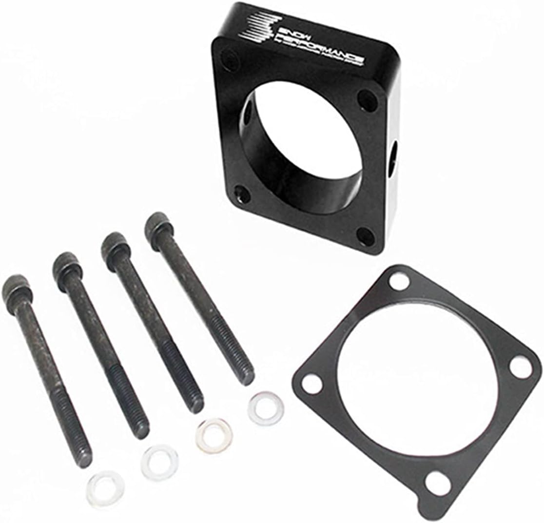 Snow Performance Nitrous Express SNO-40075 Throttle Body Spacer Injection Plate Incl. Gaskets/1/8 in. NPT Plug/Bolts/Washers Throttle Body Spacer Injection Plate