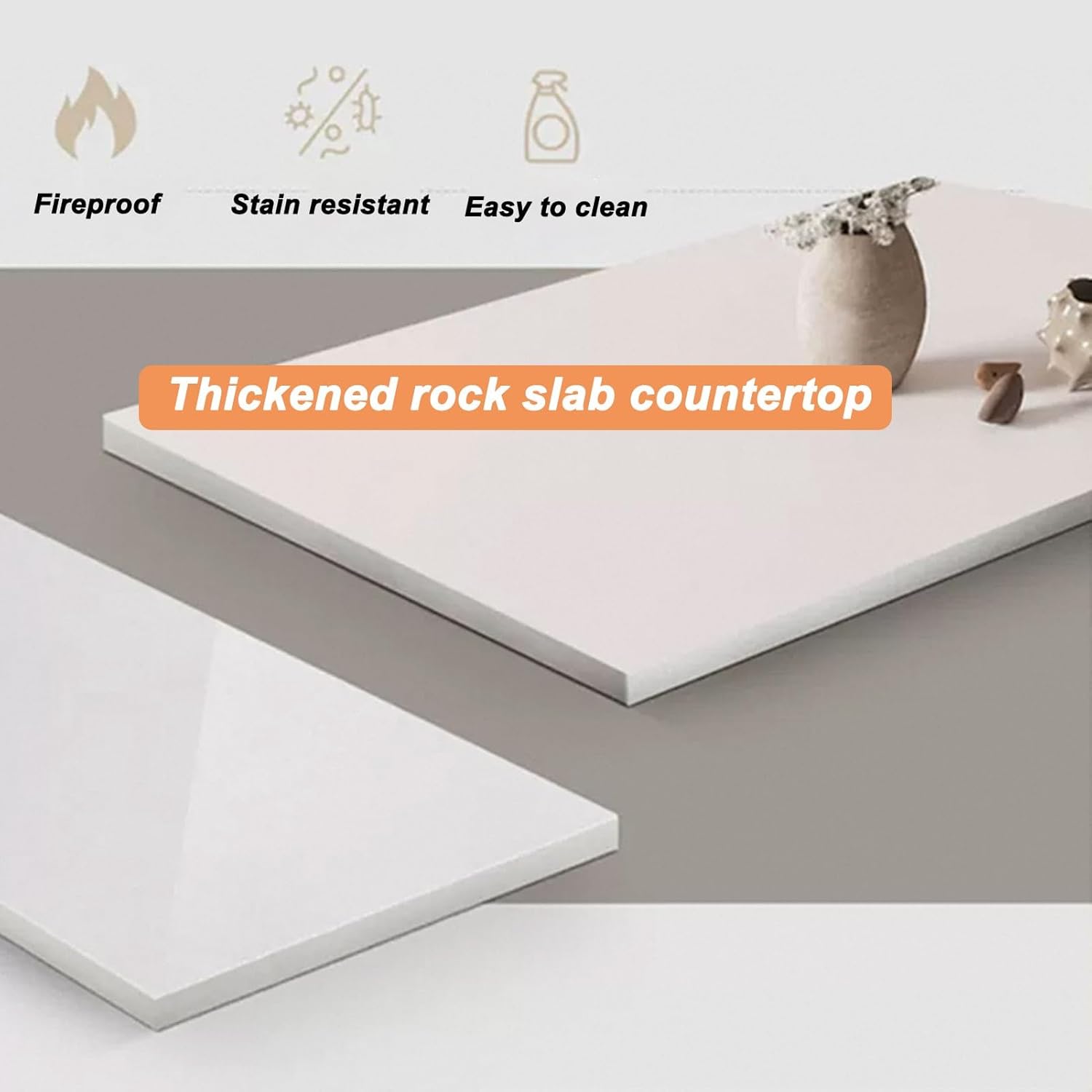 20 Inch Corner Sink, Corner Bathroom Sink, Corner Wall Mount Bathroom Sink, Corner Bathroom Vanity, Bathroom Sink with Storage Container and Mirror, Ceramic Sink(Gray)