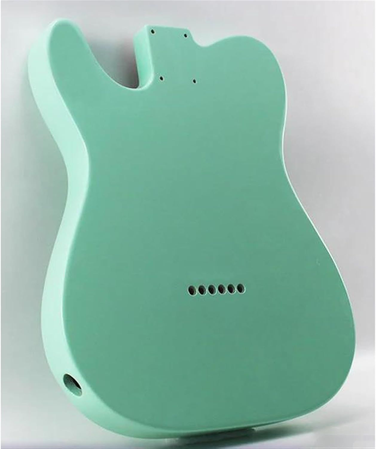 Guitar Body Guitar Replacement Parts Green Electric Guitar Body Alder Wood With Semi-hollow 