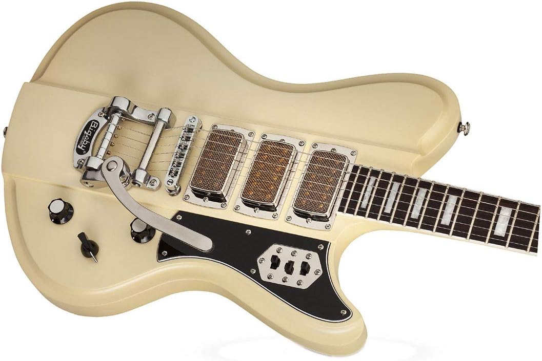 Schecter 6 String Solid-Body Electric Guitar, Ivory Pearl (295)