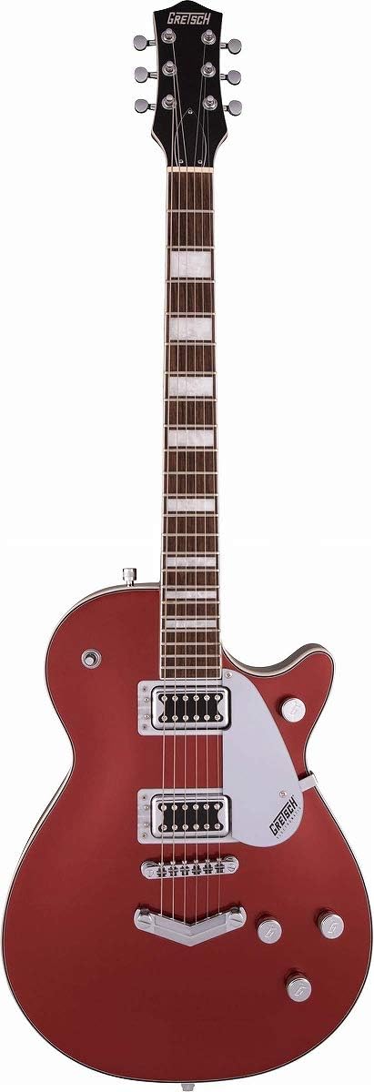 Gretsch G5220 Electromatic Jet BT Single-Cut Solid Body 6-String Electric Guitar with V-Stoptail, 12-Inch Laurel Fingerboard, and Set-Neck (Right-Handed, Firestick Red)