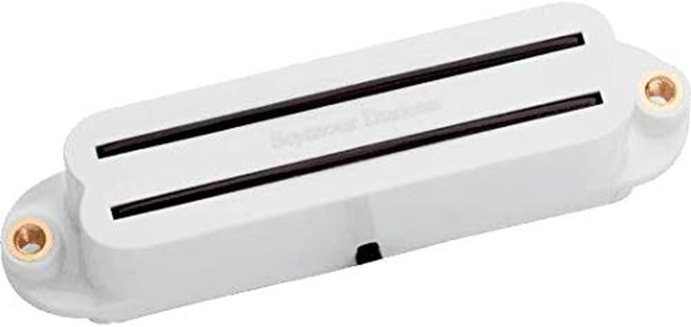 Seymour Duncan SHR-1b Hot Rails Strat Bridge Humbucker Pickup for Electric Guitar - White