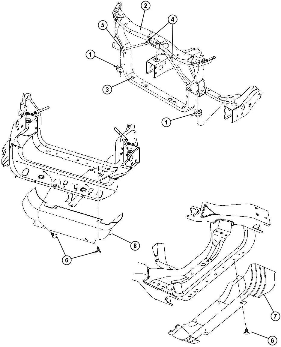 Mopar Performance 55056075AA Deflector