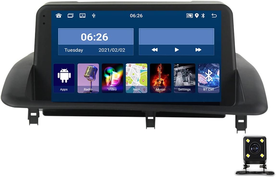 Double Din Car Stereo for Lexus CT200H 2012-2018 - 9 Inch Touchscreen with Apple CarPlay, Bluetooth, MP5 Player, Backup Camera, SWC, FM Radio