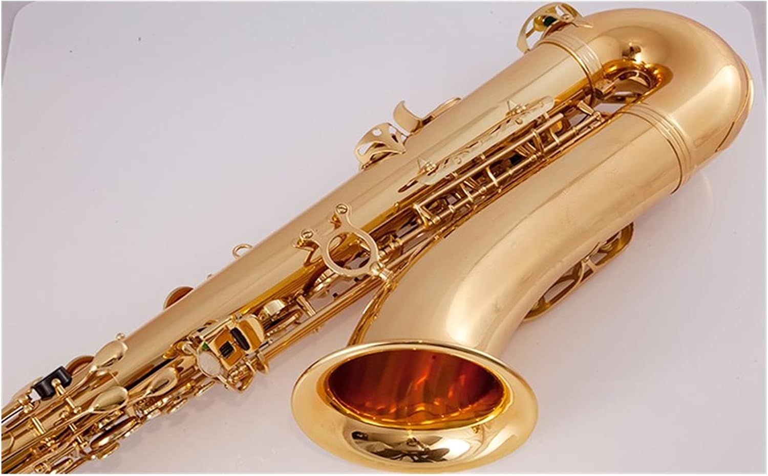 Sax Beginners Kit Japan's Popular Baritone Saxophone Gold Tone Flute Head B Key Down Professional Performance Level Wind Instrument