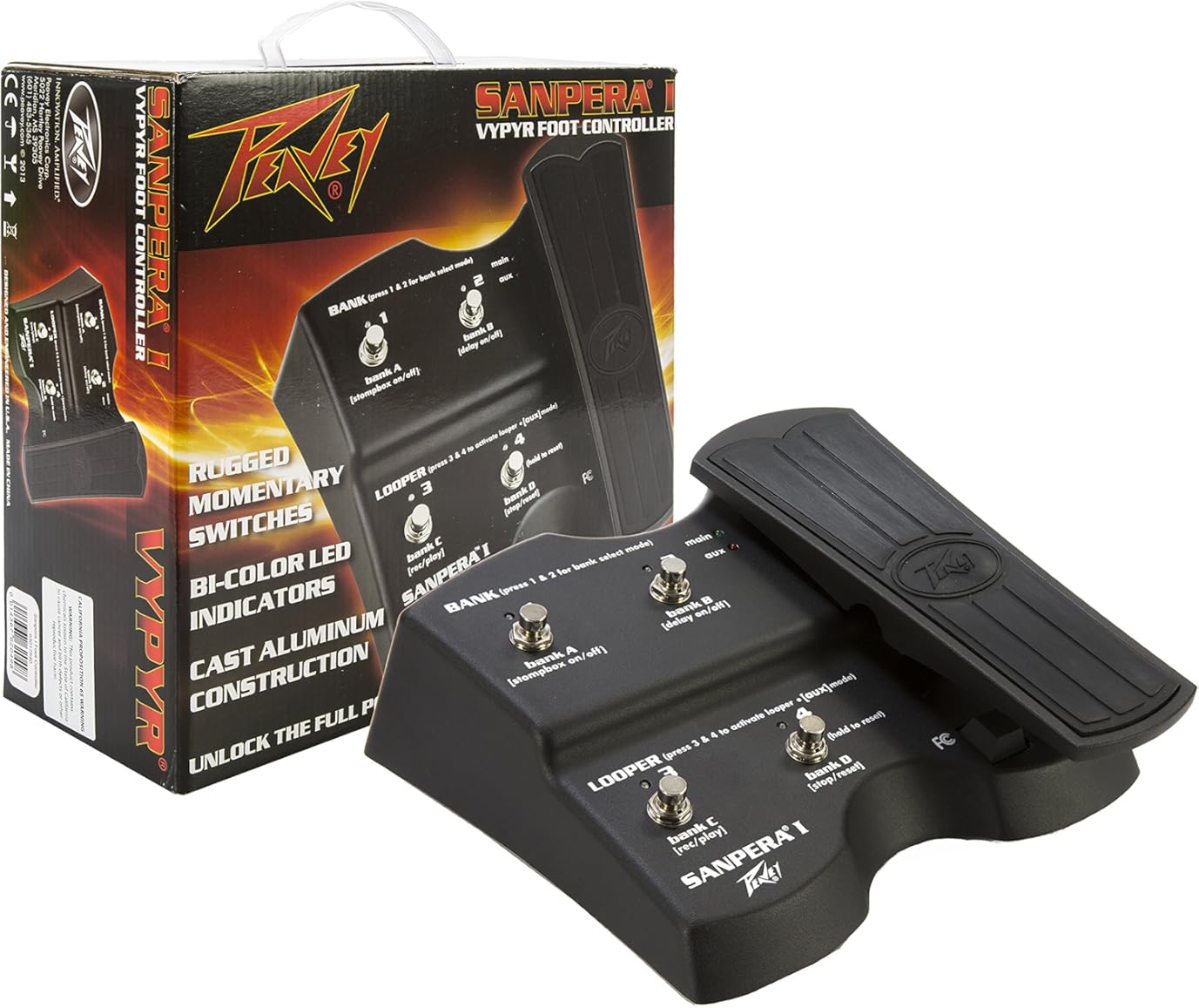 Peavey Sanpera I Vypyr Amplifier Foot Controller 03017540