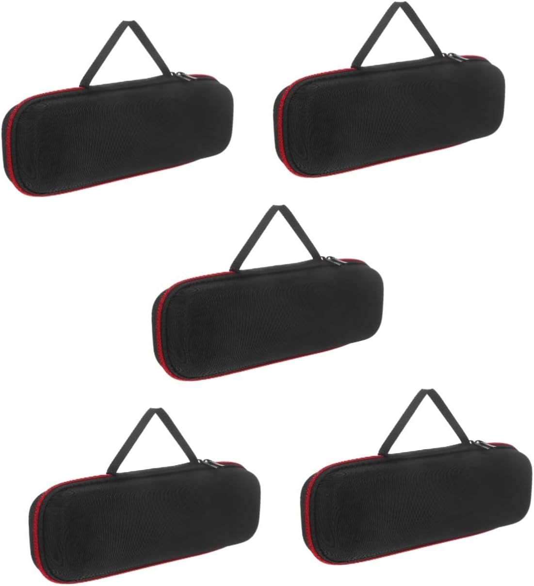 Milisten 5pcs Microphone Carrying Case Shockproof Zippered Storage Bag for Travel Portable and Durable Mic Bag for Organizing Microphones and Accessories Drop Protection for Outdoor Use