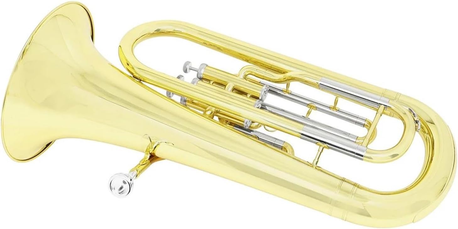 Bb Tuba Euphonium 3 Key Vertical Woodwind Instrument With Accessories Euphonium All-brass Instrument