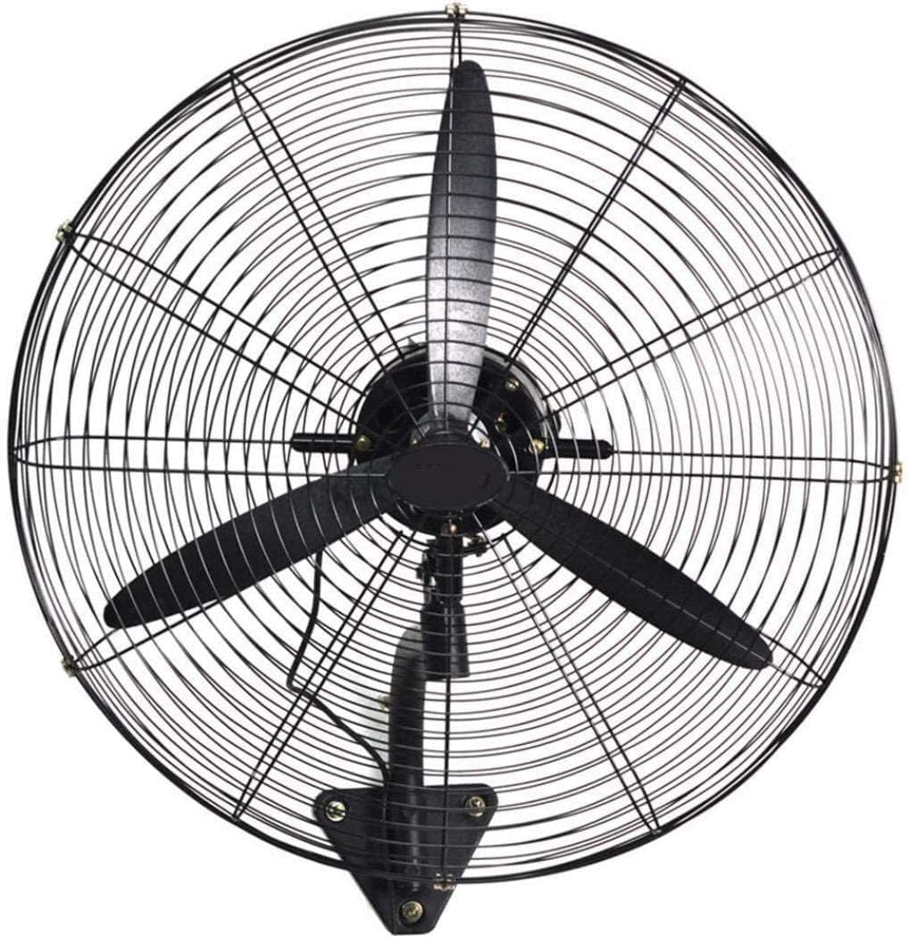 Residential Wall Mount Industrial Wall-Mounted Fan Air Cooling Fan with Remote Control, High-Speed Three-Speed Adjustable, Rotary Oscillation, for Commercial Industry,780mmx750mm ( Size : 780mmx750mm