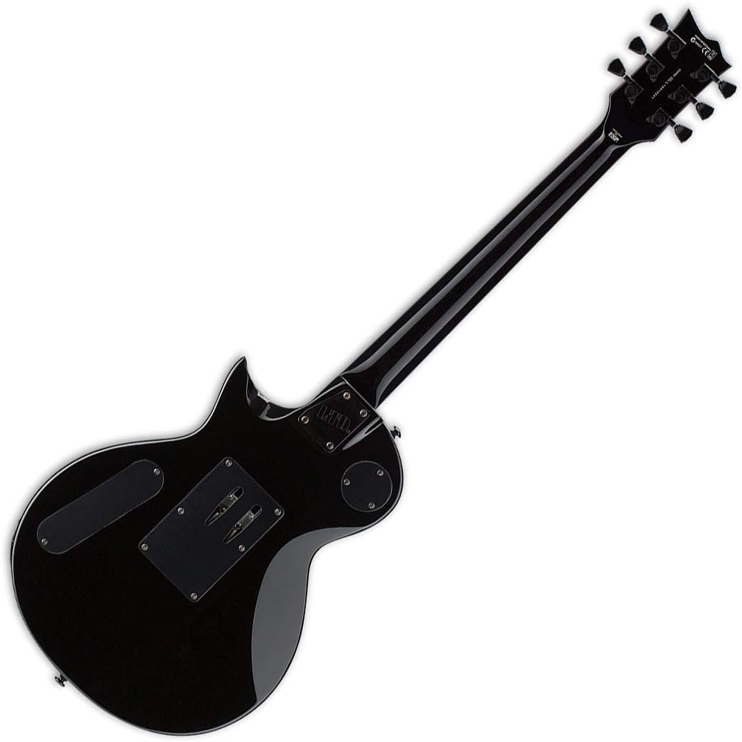 ESP Artist Series LGH200BLK Solid-Body Electric Guitar, Black