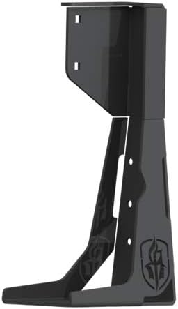 Road Armor - 07-20 Jeep Wrangler JK/JL Stealth Rear Tire Carrier w/HiLift Jack Mount - Tex Blk (518RTCHLMB)