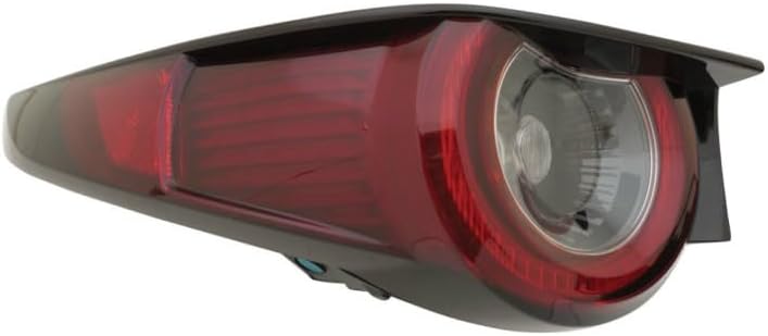 KarParts360 For Mazda CX-30 2020 2021 2022 2023 Tail Light Assembly Driver Side | Rear | Outer | CAPA | Base/Carbon/GS/GX/Preferred/Select Model | w/Bulbs | For MA2804137, MA2804137C | DGH9-51-160B