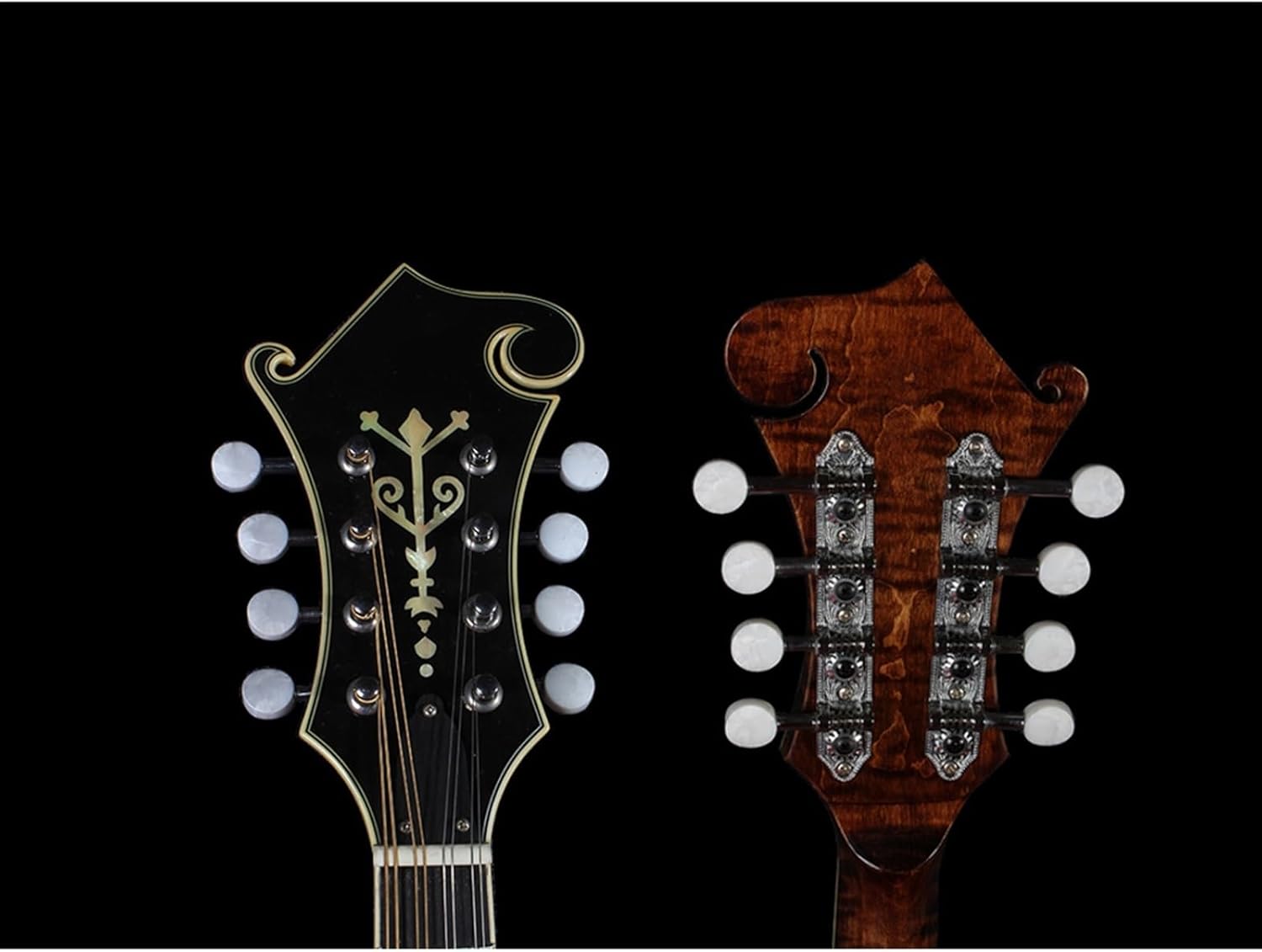 Adult Mandolin Musical Instrument Handmade All-solid F-shaped Mid-bass Mandolin With Smooth And Accurate Sound