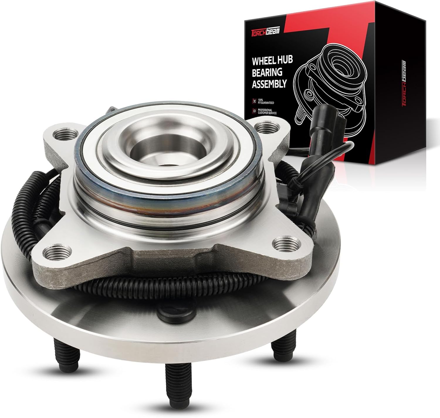 Trochbeam 515117 Front Wheel Hub Bearing Assembly for 2009-2010 Ford F-150 6 Lugs