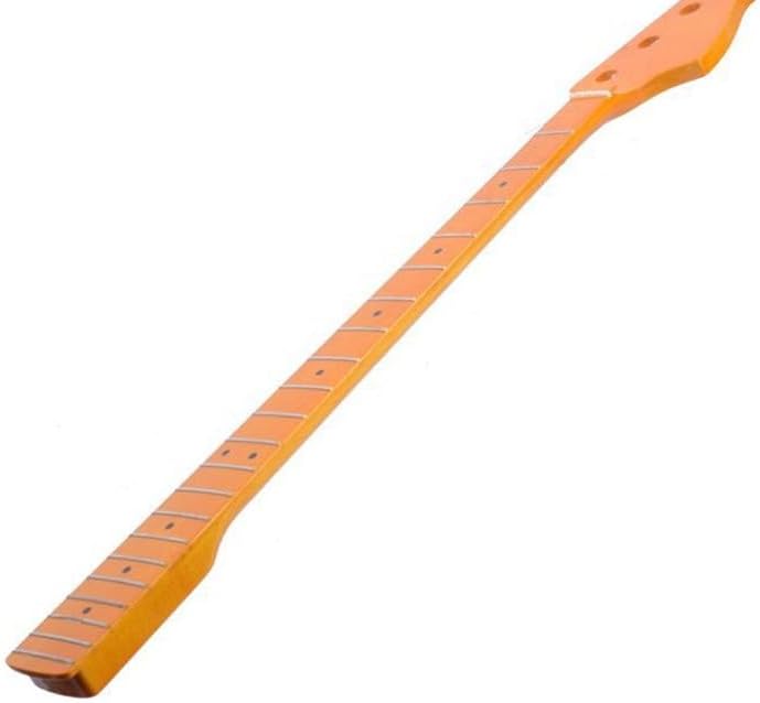 21 Frets Electric Bass Guitar Neck Maple Fingerboard Guitar Accessories Parts Glossy Musical Instruments