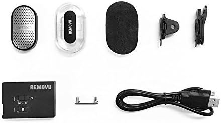 Removu RM-M1+A1 Wireless Microphone and Receiver for GoPro Hero4, Hero3+ & Hero3