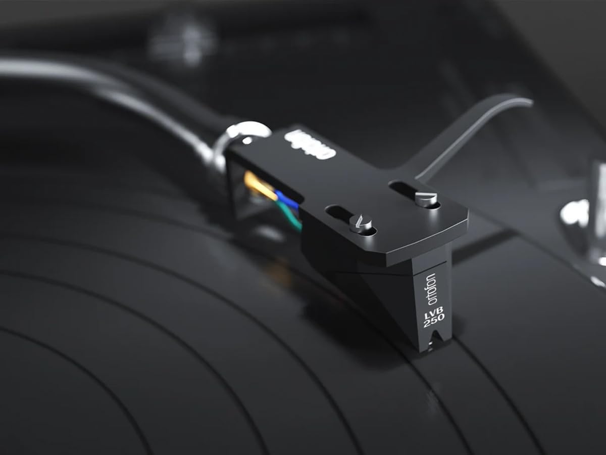 Ortofon 2M Black LVB Premounted Pickup Mounted on SH-4 Black Headshell