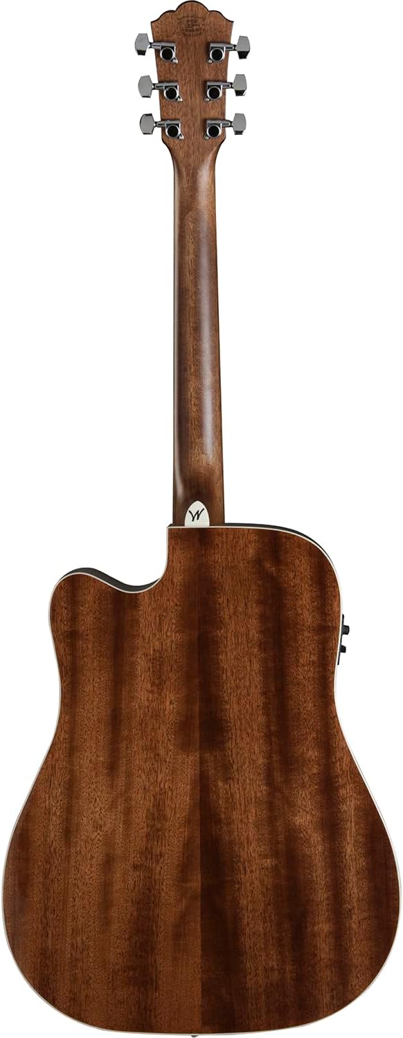 Washburn HD10SCE-O Heritage 10 Series Acoustic Cutaway Guitar, Natural