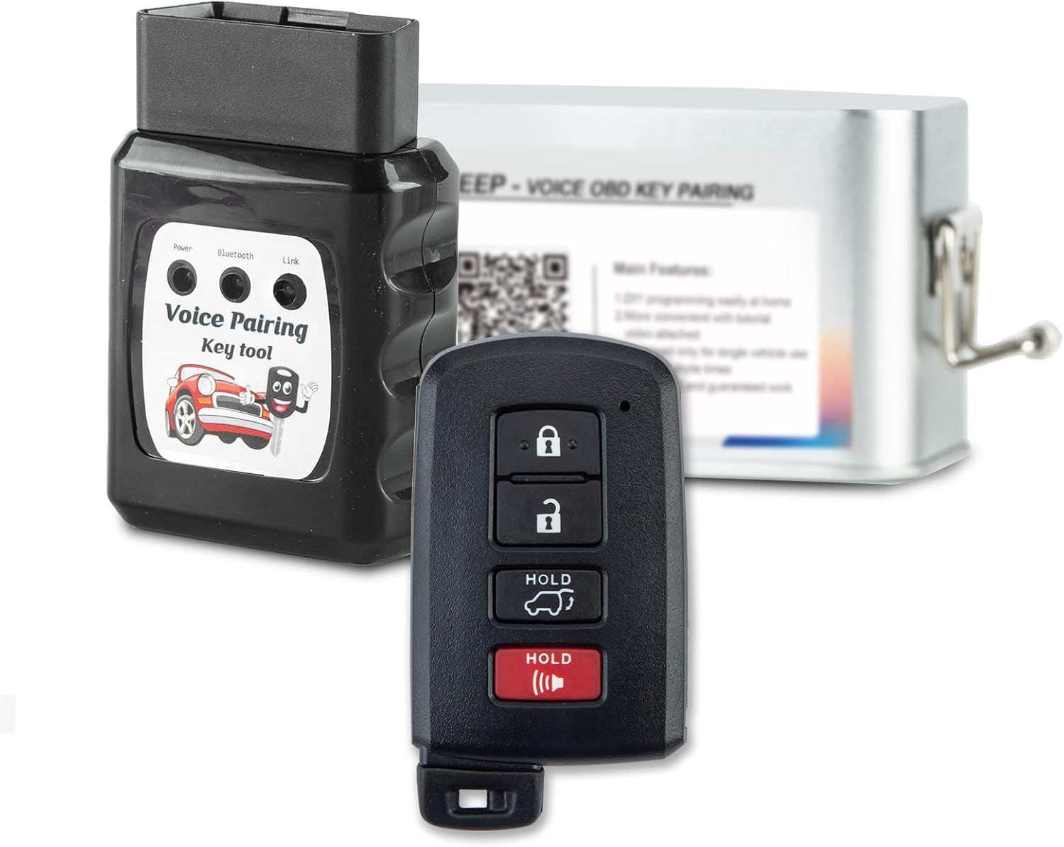 Smart Car Key Voice Kit Self Programmable Keyless Entry Remote Replacement for 2013 - 2018 Toyota RAV4 HYQ14FBA 0020 Board