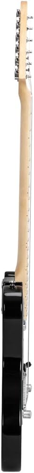 Professional-Grade Electric Guitar with Maple Fingerboard, Lightweight Basswood Body, Smooth Satin Finish and Premium Hardware for Beginners and Enthusiasts