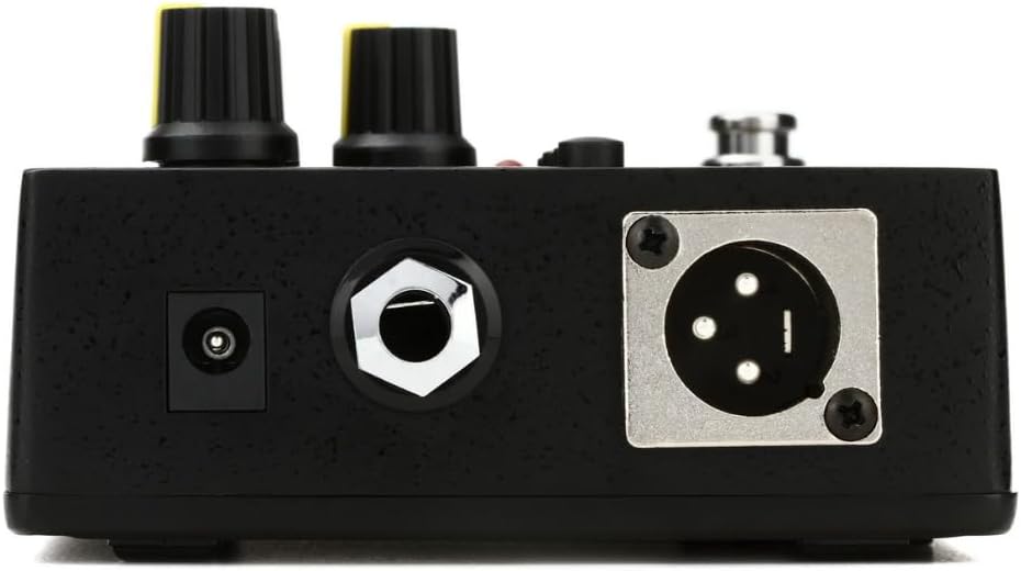 Tech 21 PMDI V2 SansAmp Para Driver DI V2 Guitar Bass Effects Pedal Bundle w/ 2x Strukture S6P48 Woven Right Angle Patch Cables, 12x Fender Picks & Liquid Audio Polishing Cloth