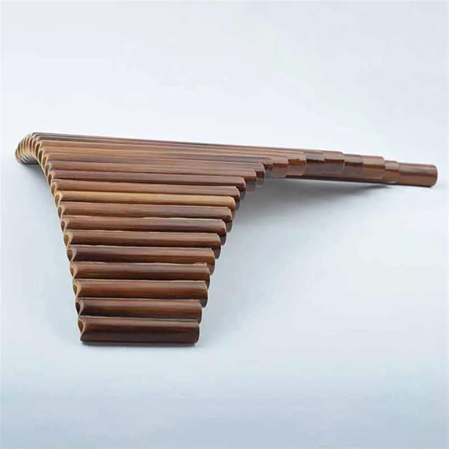 22 Tubes Pan Blowing Flute Chinese Professional Traditional Musical Woodwind Instruments (Color : C)