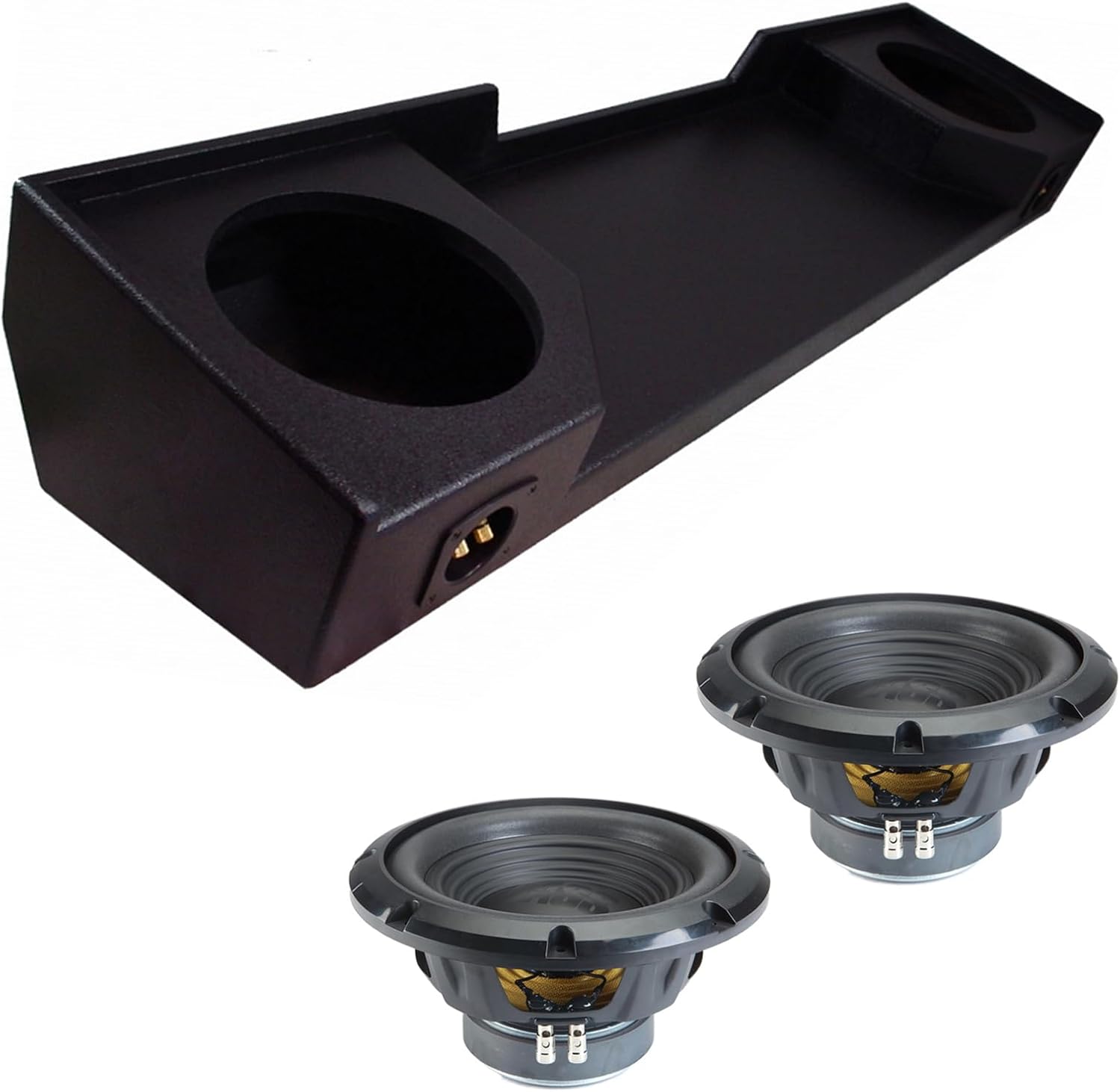 Alpine Compatible with 1988-1998 Chevy CK Extended Cab Sealed Dual 10