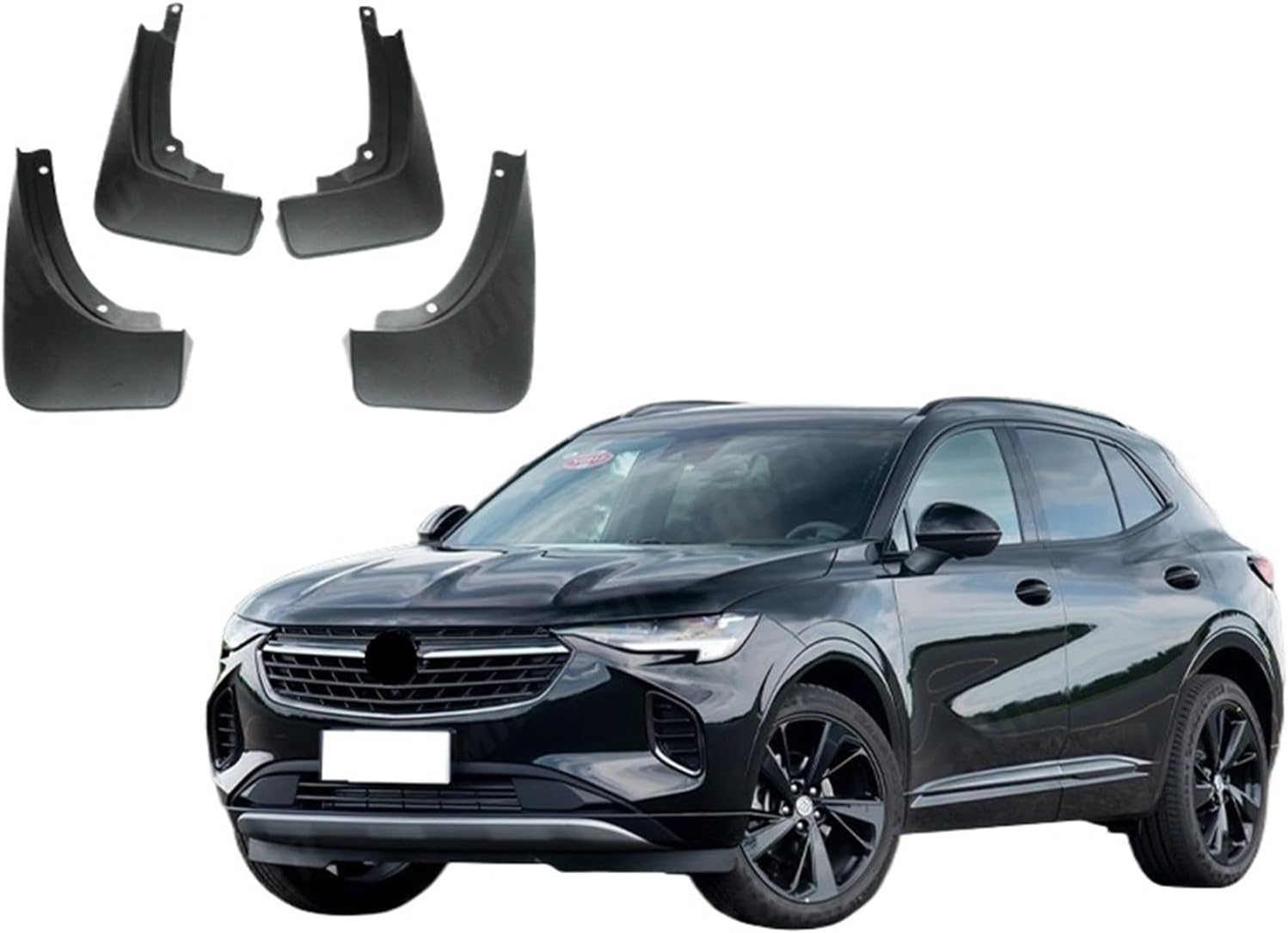 Compatible with Buick Envision 2020-2023 Mud Flaps Splash Guard Mudguards MudFlaps Front Rear Fender Auto Styline Car Accessories