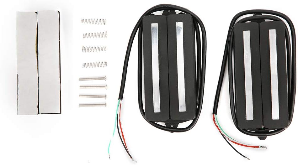 Electric Guitar Pickups Dual Rail 7 - String, 5 Core Wire Musical Instrument Accessories - High Bass Response, Durable Construction, Easy Installation