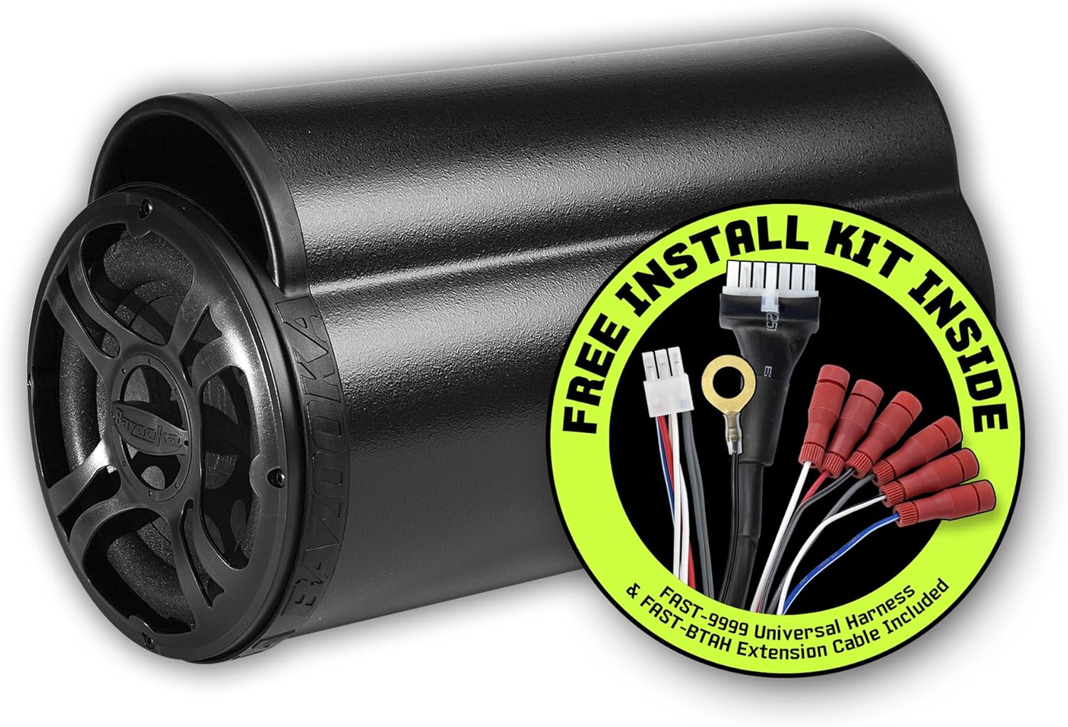 Bazooka BTA8100FHC 8-Inch Powered Subwoofer (Black)