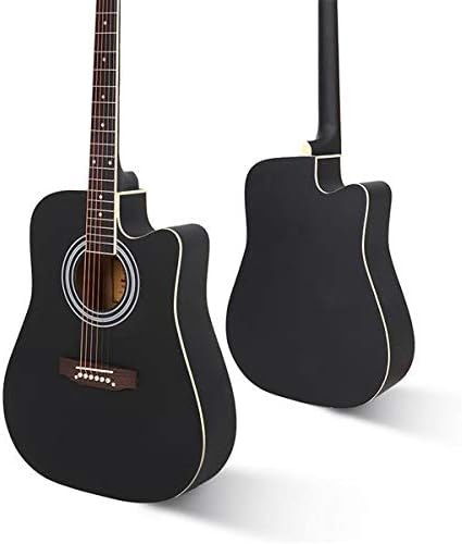 Music Lover GT502 41-Inch Notch Spruce Panel Matte Edging Folk Guitar Bag Shield Wrench Black 3-7 Days Delivery