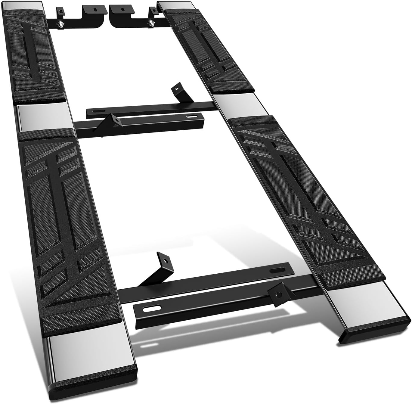 DNA MOTORING 6.5 Inches Flat Board Side Steps Running Boards Compatible with 2011-2021 Mitsubishi Outlander, STEPB-U-OTL11-T1