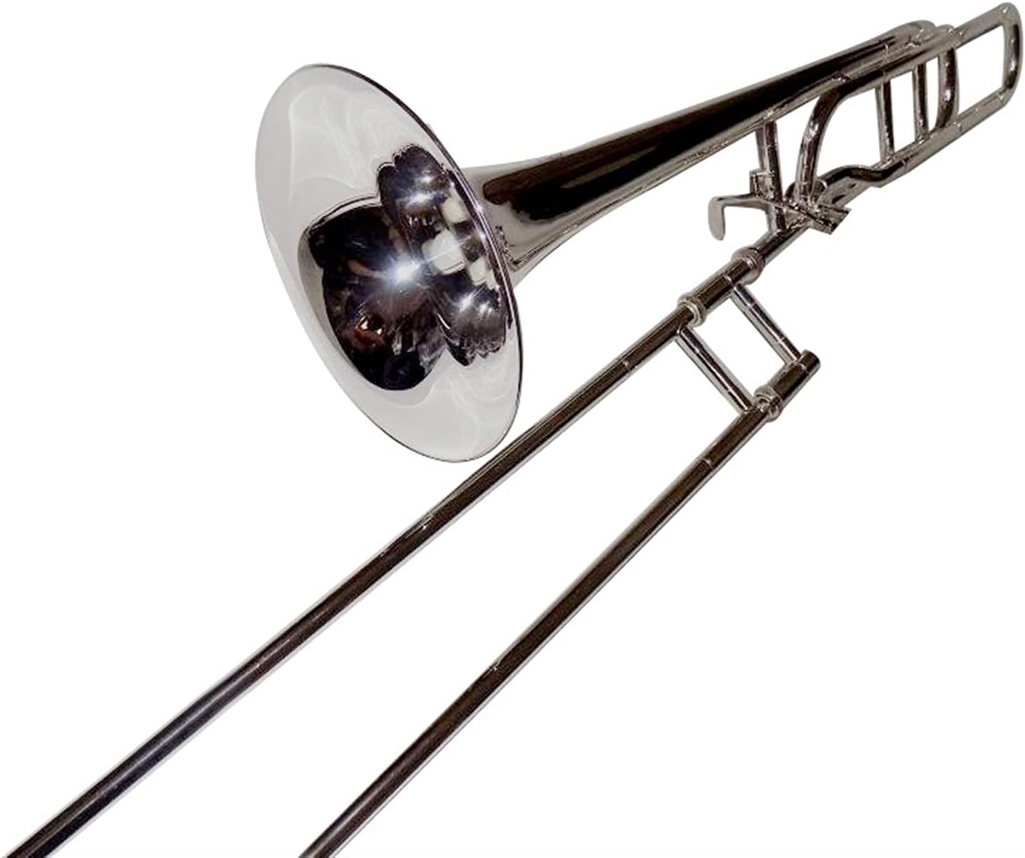 Standard Trombone B Flat Tenor Trombones Musical Instruments with Case Mouthpiece F Attachment Trombone Valve Trombone
