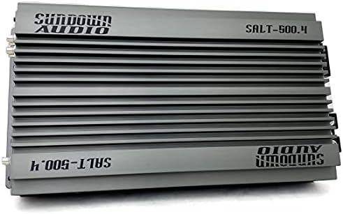 Sundown Audio SALT-500.4 Series 2000W RMS 4 Channel Car Amplifier