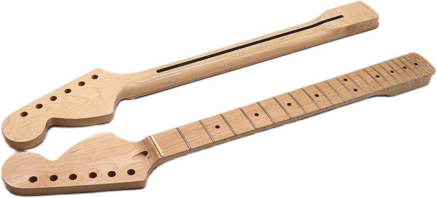 TSTS Electric Guitar Neck Natural Color Maple Big Head Neck for ST Electric Guitar Guitar ​Neck Replacement