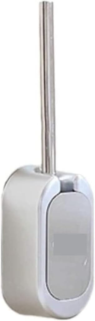 Toilet Brush Toilet Brush Wall-Mounted Toilet Brush and Bracket Bathroom Toilet Brush Stainless Steel Handle Plastic Plating Toilet Brush and Holder (Color : B) (C)