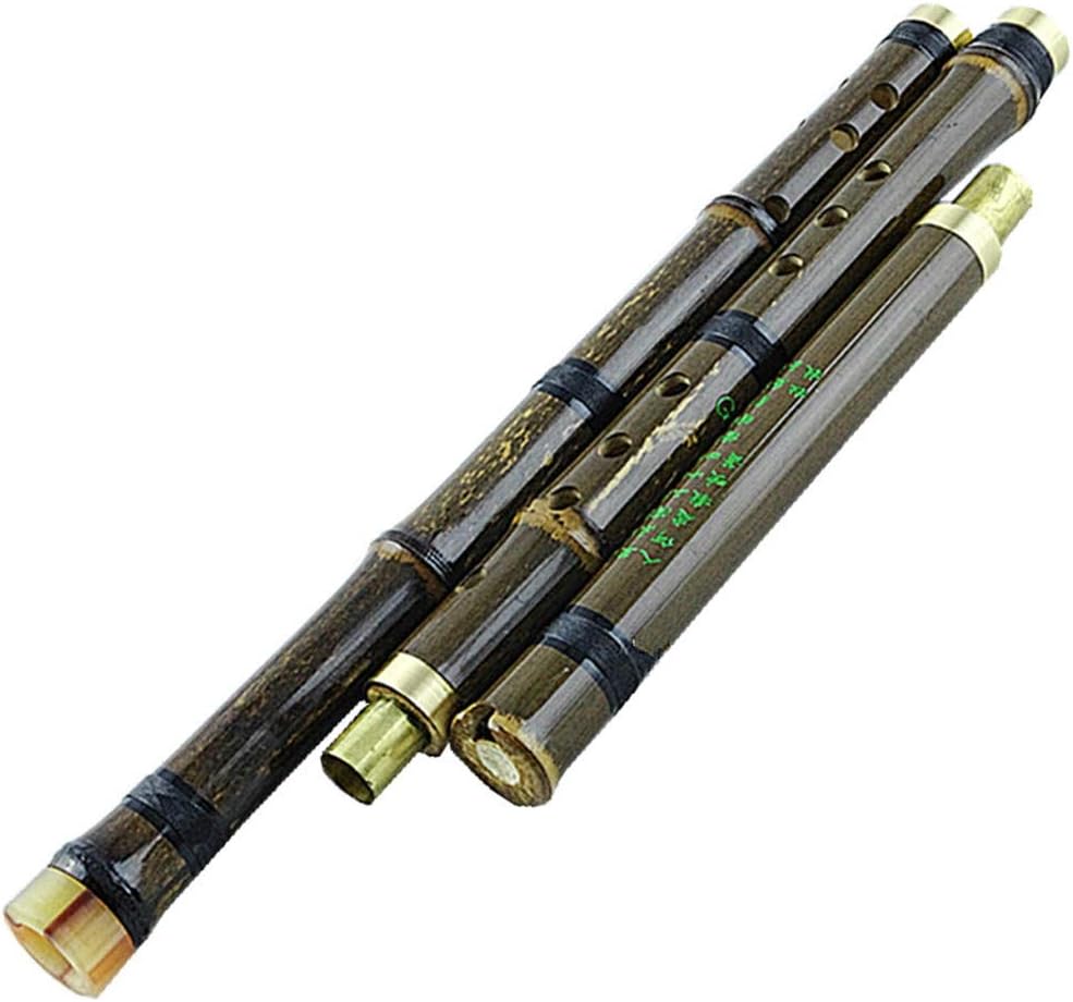 Flute Bamboo Flute Chinese Bamboo Flauta Xiao Vertical Wind Musical Instruments Huilu Flute 8 Holes G/F Key Bamboo Flute C Flute Musical Instrument (Size : F Key)