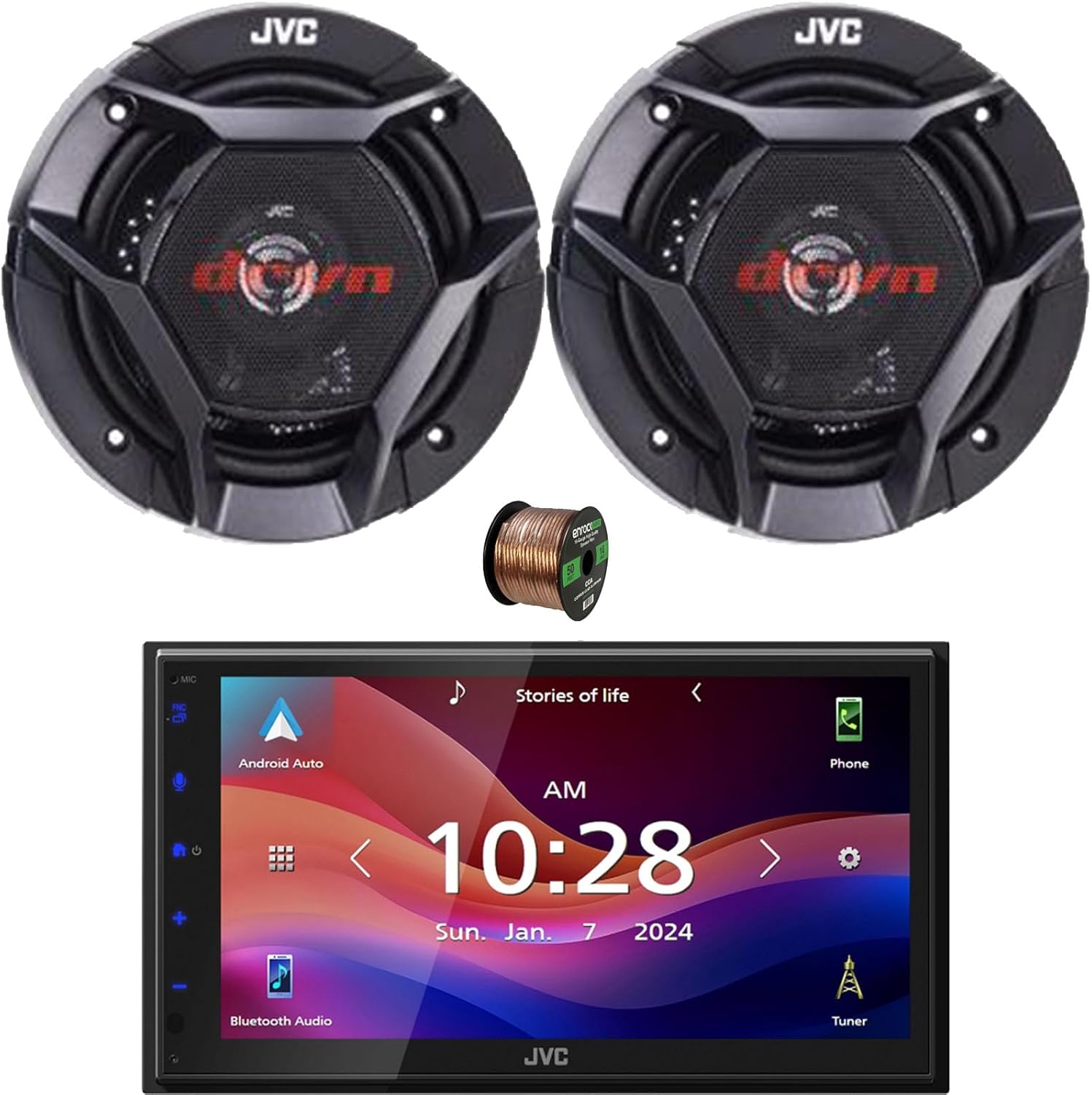 JVC KW-M595BT Double DIN 6.8