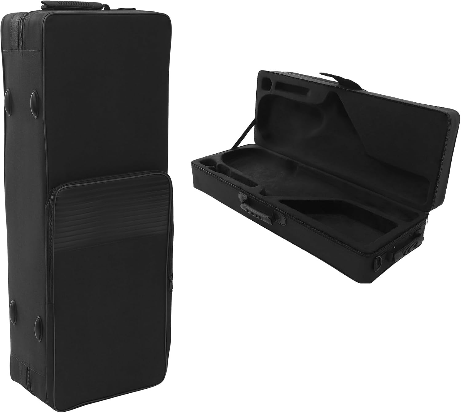 Tenor Saxophone Case, Tenor Sax Carrying Bag Backpack, Portable Saxophone Case, Thicken Padded Shoulder Strap, Handle Strap Backpack Straps, Woodwind Accessories Bags & Cases