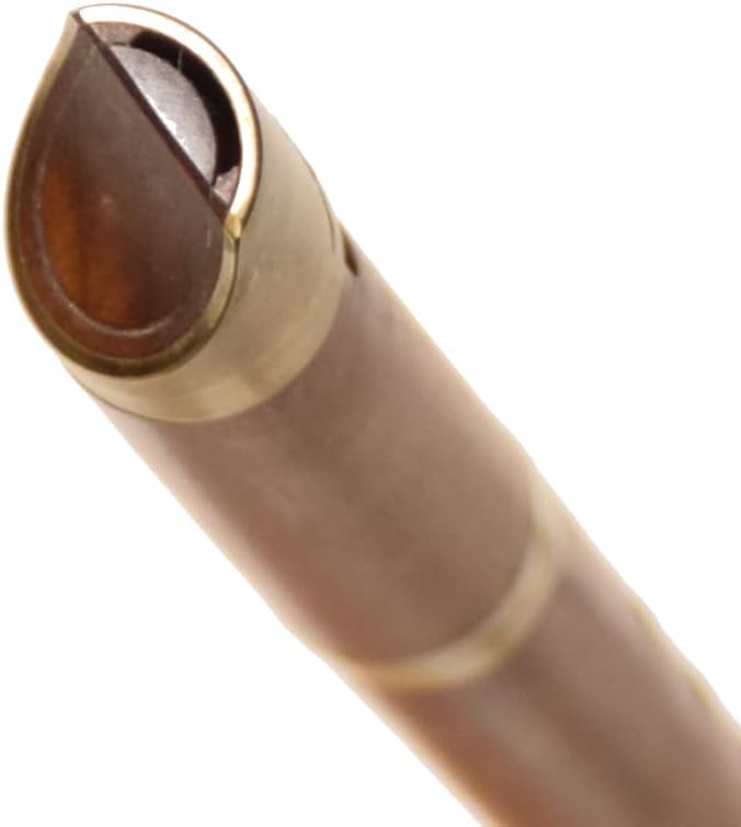 Wooden Whistle Key of Eb VEbC-01 Great Sound Hand Carved Stabilized Wood Flute Folk Wind Music Instrument Woodwind Handmade Brown