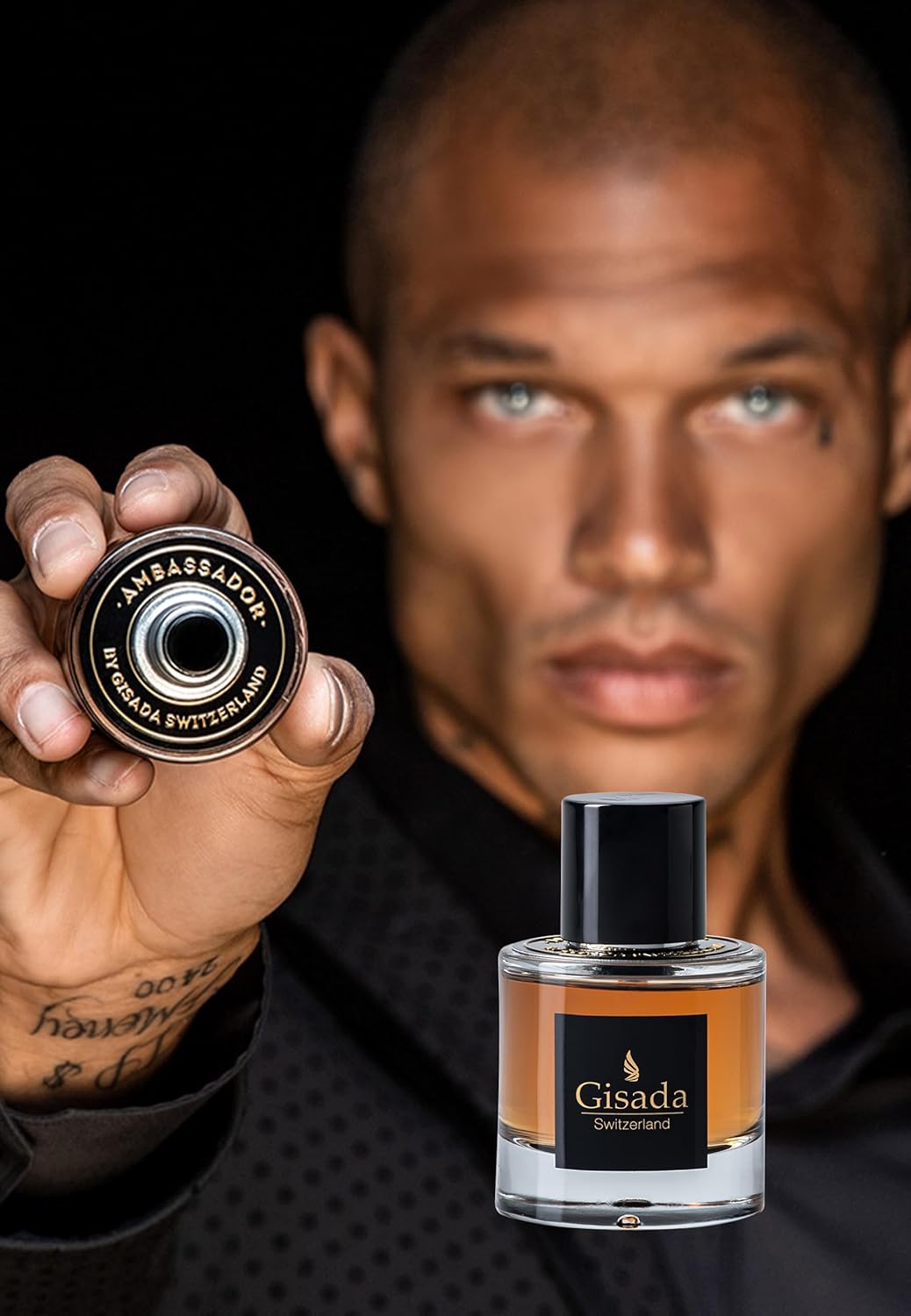 Gisada - Ambassador Men | 3.3oz (100ml) | Eau de Parfum | Men's Perfume | Spicy, Vibrant, Fresh, and Powerful Fragrance | Long-Lasting Scent with Citrus, Floral, Spicy, Warm, and Woody Notes