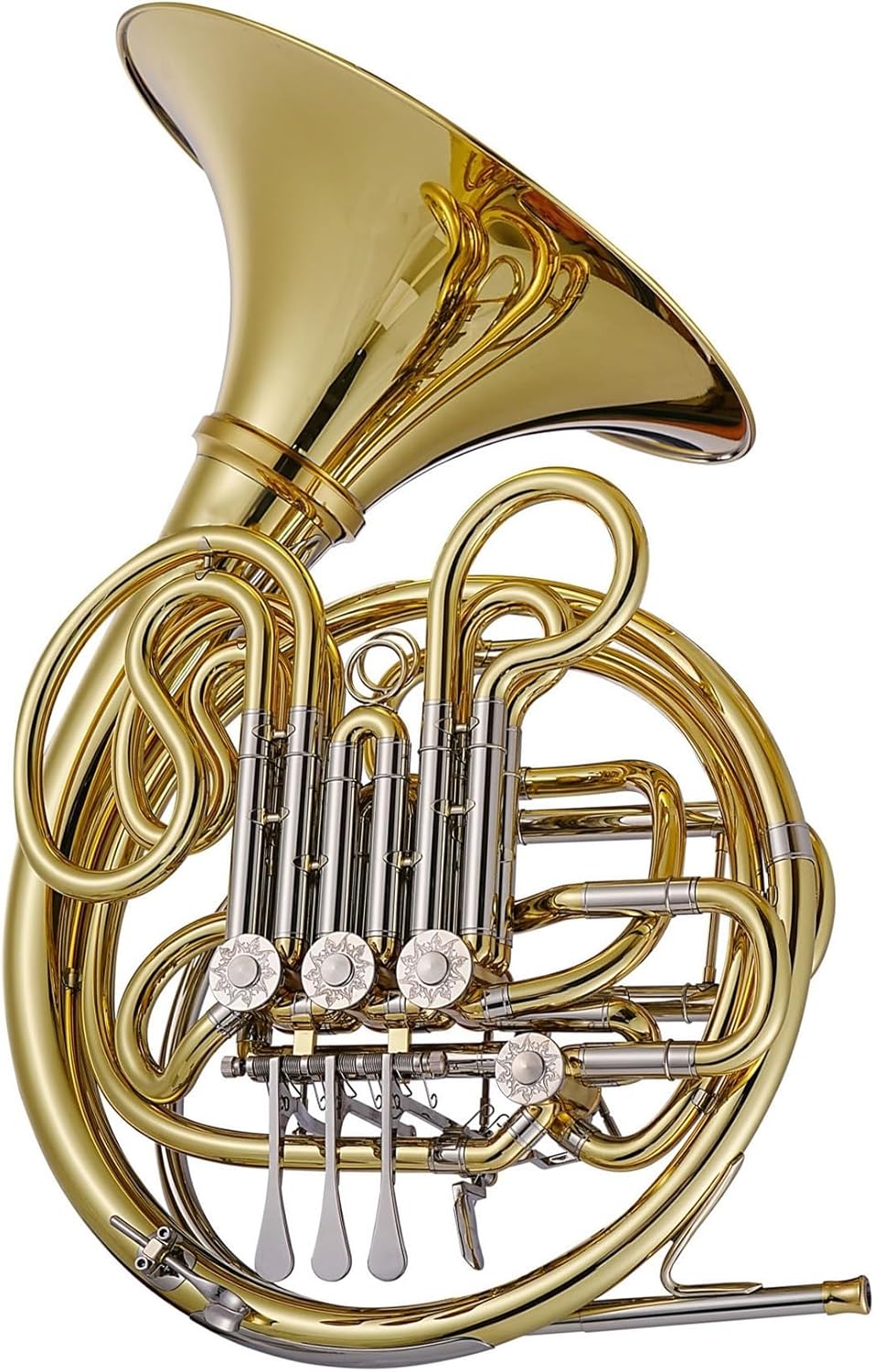 4 Key French Horn French Horn Brass Instrument Four Key Material Single Row Split B Flat Performance