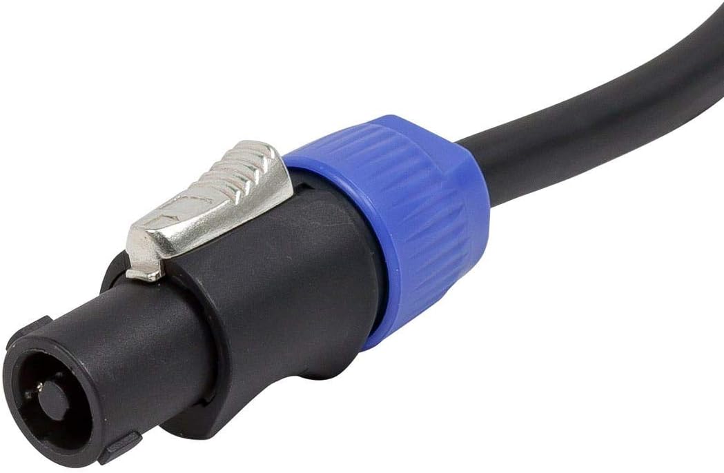 Jabra Monoprice NL4FC Female to NL4FC Female Speaker Twist Connector Cable - 100 Feet, 2-Conductor, 12AWG - Black