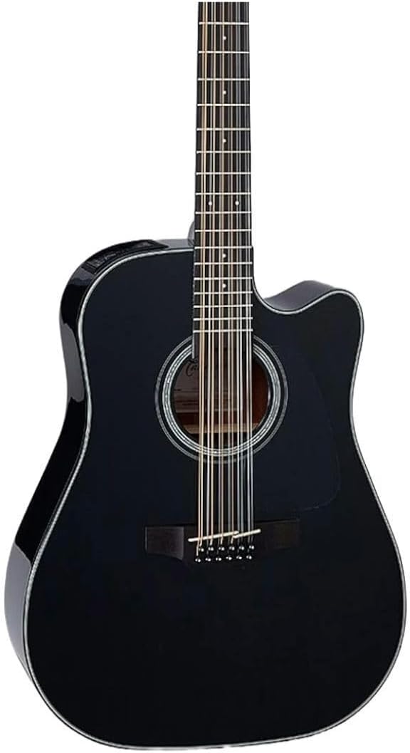 Takamine GD30CE-12 12-string Acoustic-electric Guitar - Black