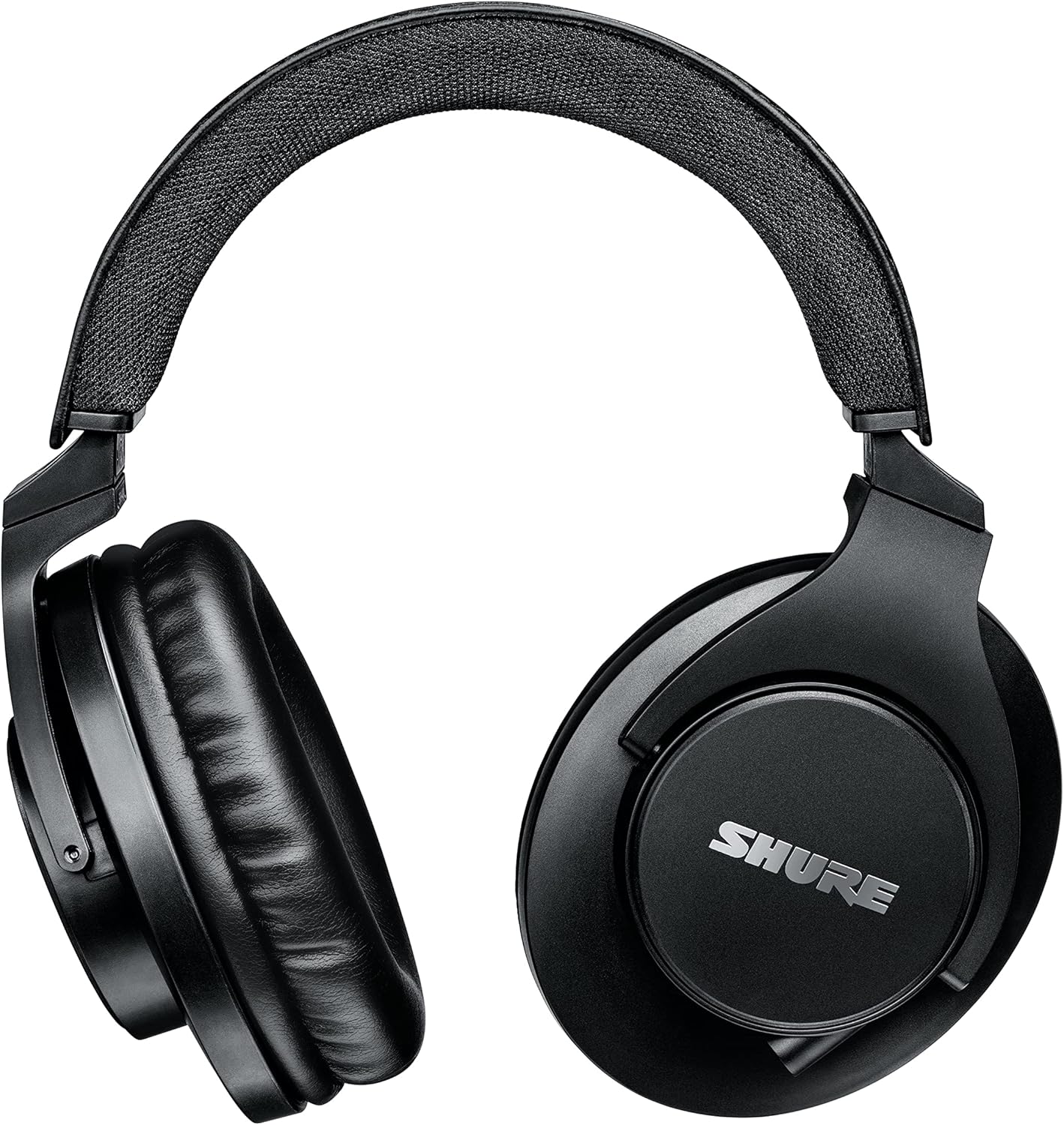 Shure SRH440A Professional Over-Ear Wired Studio Headphones – Monitoring & Recording Headphones with Enhanced Frequency Response, Adjustable & Collapsible Design, Works with All Audio Devices, Black