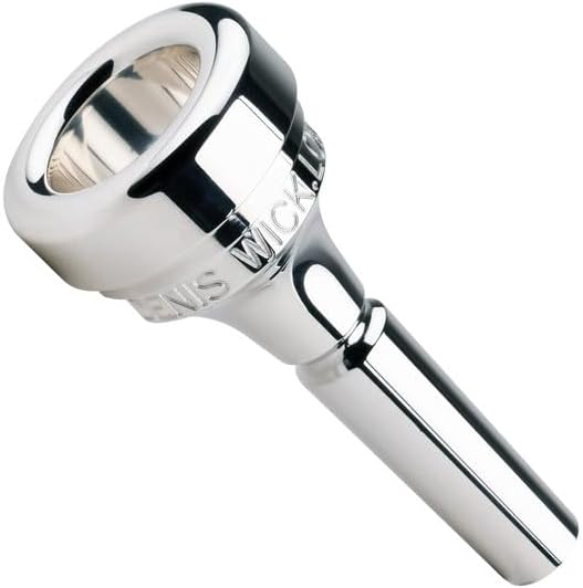 Denis Wick Classic Tenor Horn Mouthpiece Silver-Plated, 5883-3 - V-Type Backbore to Enhance Your Performance with Clear Superior Sound and Precision - Ideal for Musicians - 18.50 x 6.07 x 5.2mm